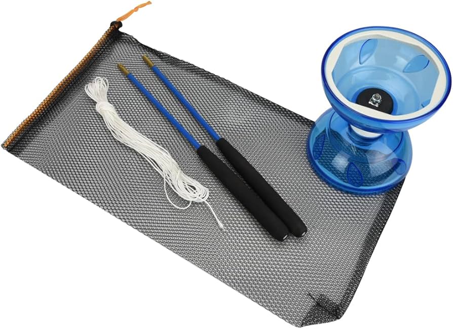 Amazon | ディアボロ 中国ゴマ スティック 紐付き 壊れにくい 回転し