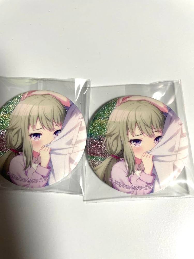 Amazon.co.jp: 草薙寧々 グリッター缶バッジ ワンダショ 幼少期 : おもちゃ