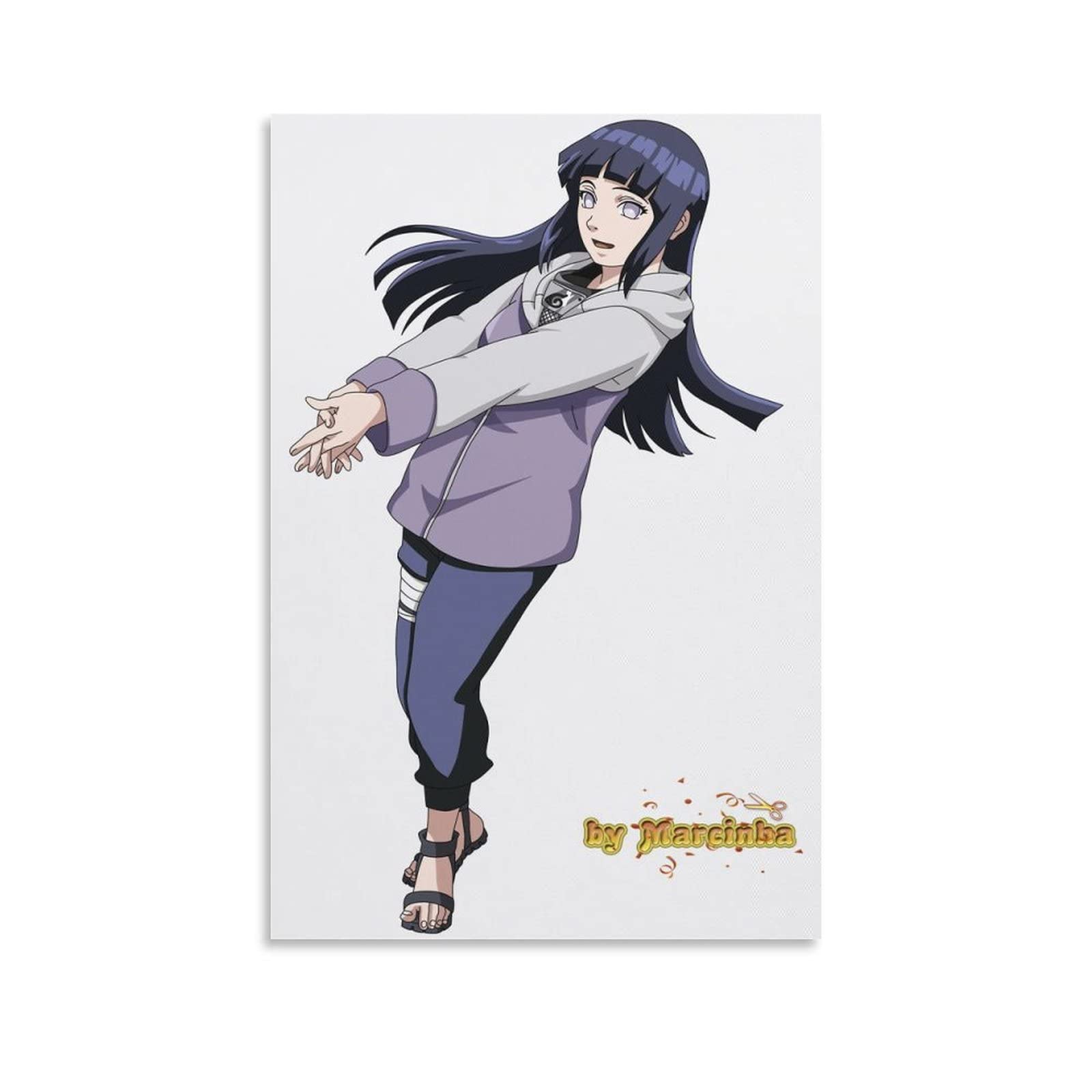 Amazon.co.jp: アニメ NARUTO -ナルト- 日向ヒナタ キャンバス アート