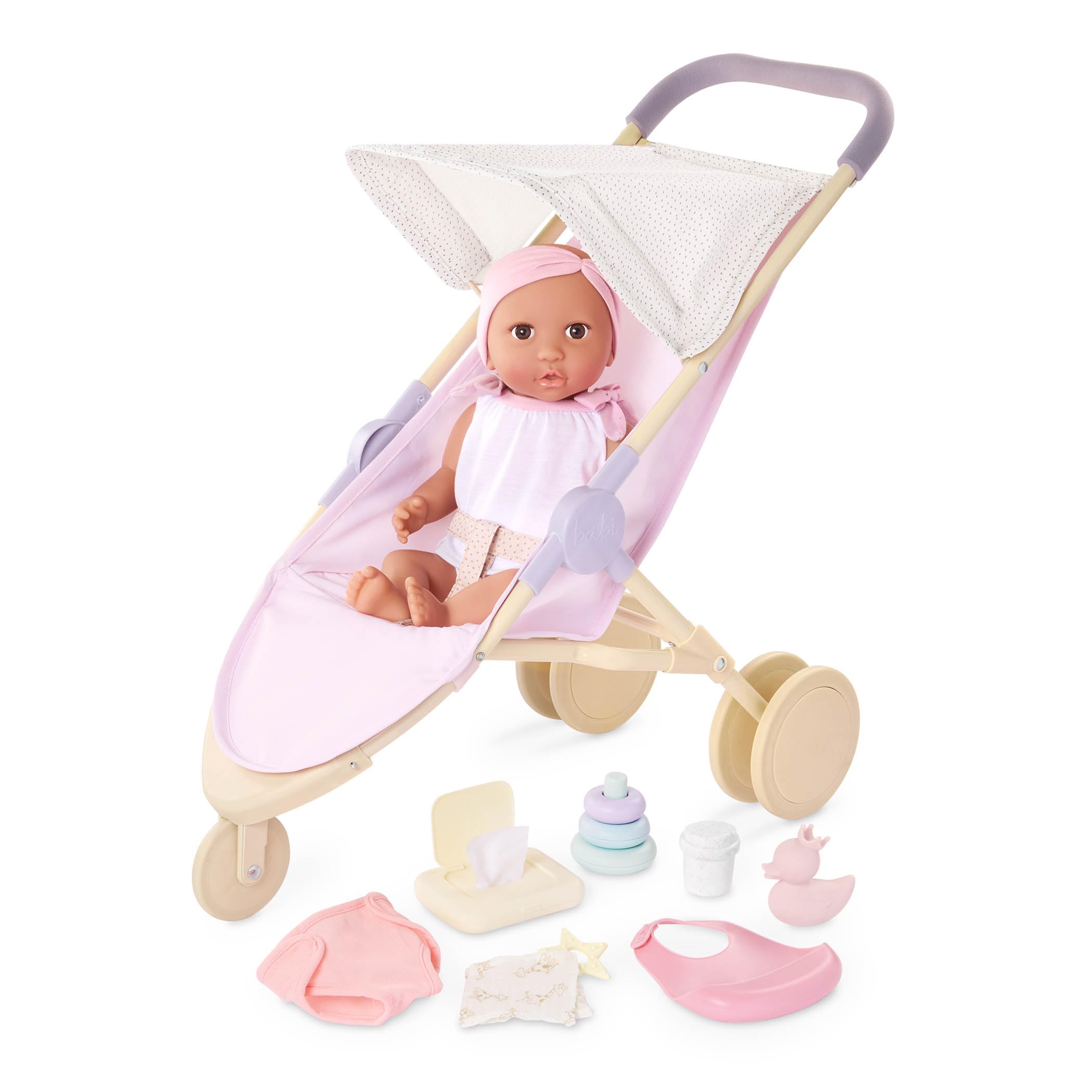 LullaBaby - 36 cm Realistico Baby Doll Pannolino e accessori per