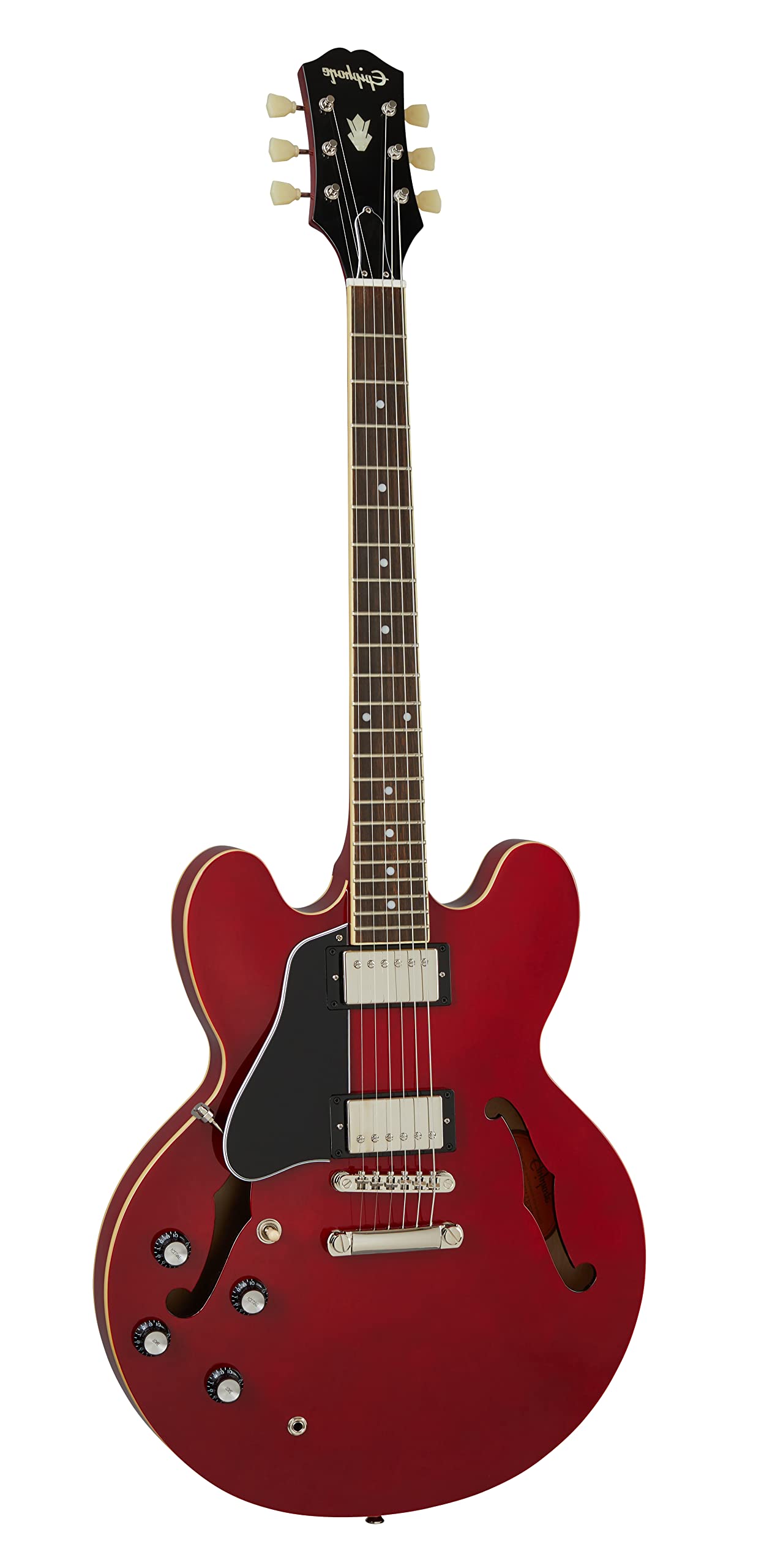 Amazon.com: Epiphone ES335 Semi Hollowbody Left Handed, Cherry
