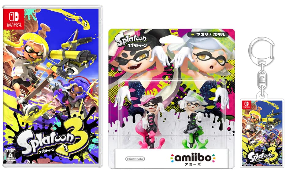 Amazon.co.jp: スプラトゥーン3 -Switch +amiibo シオカラーズセット