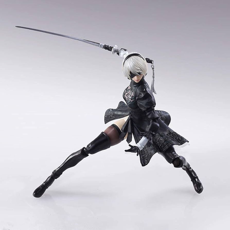 Amazon.com: miaomimi NieR Automata Yorha No. 2 Type B 2B Fighting