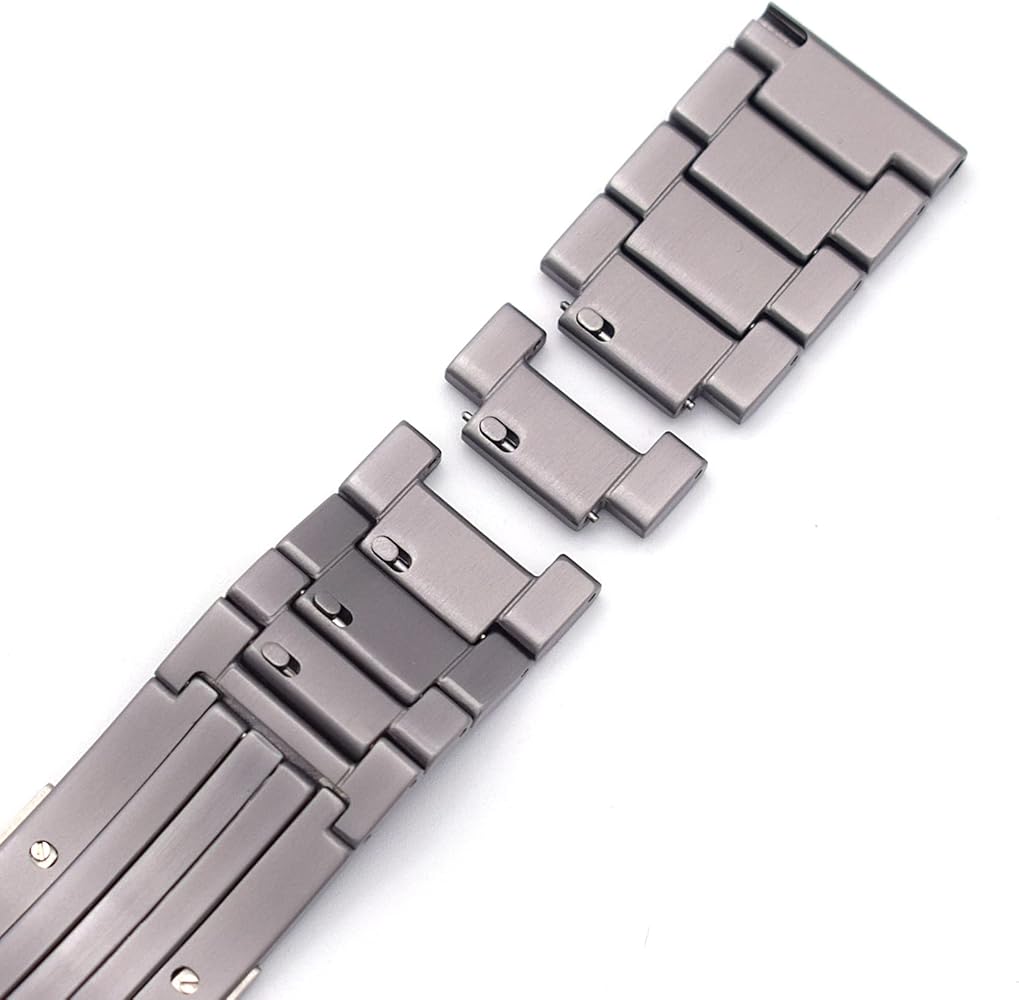 Amazon.com: THEAGE Titanium Metal Quick Watch Band Pure Titanium