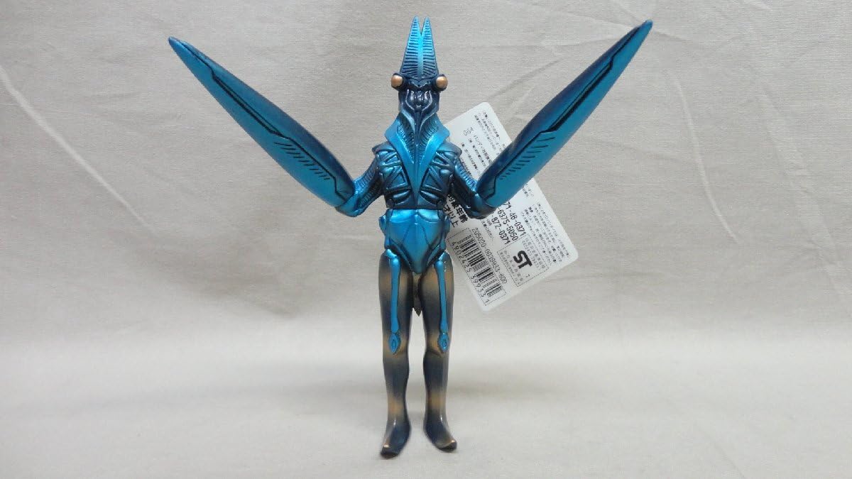 Amazon.co.jp: 怪獣 ソフビ パワードバルタン星人 タグ付 マンパワード