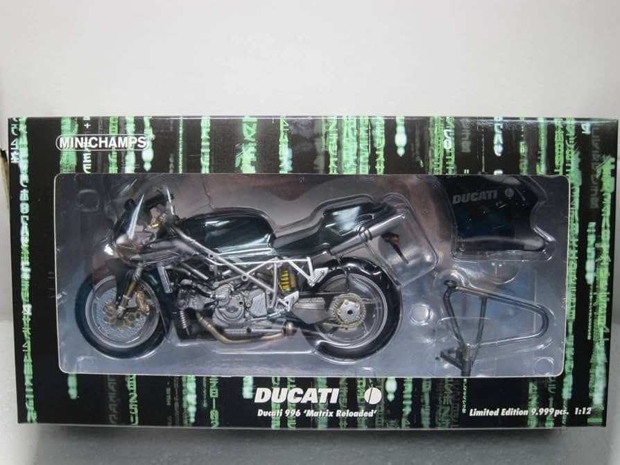 Amazon.co.jp: 1/12 Mini Champs Ducati 996 Matrix Reloaded : Toys