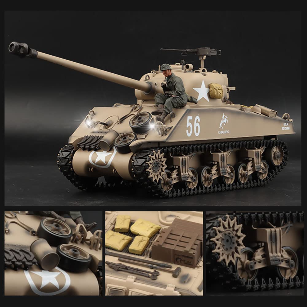 Amazon.co.jp: 戦車 ラジコン米陸軍シャーマンM4A3中戦車 ユニークな