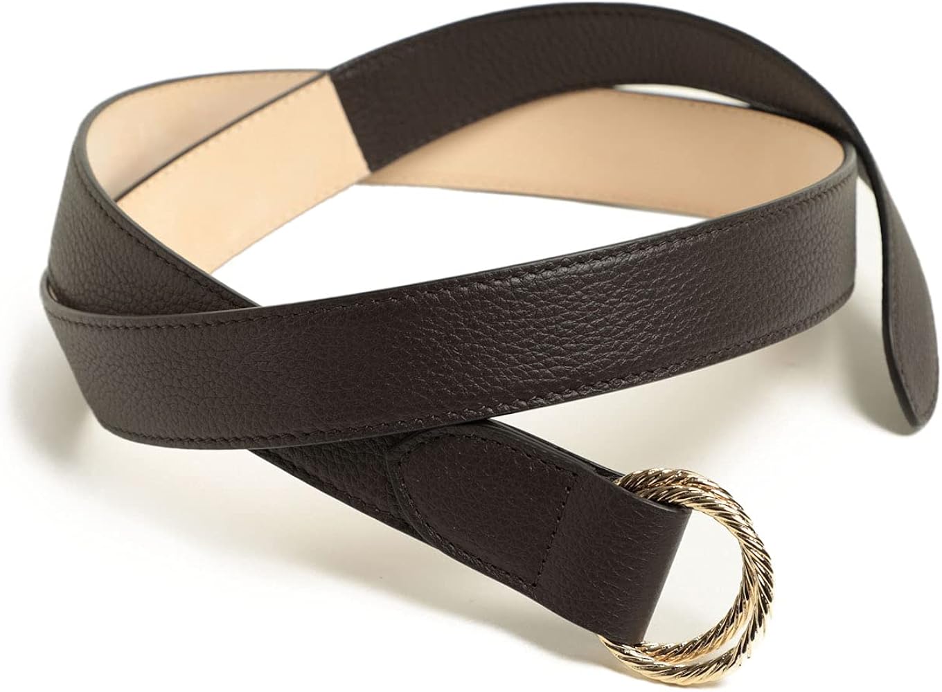 Amazon | CISEI チセイ ベルト レザー シュリンク ダブルリング