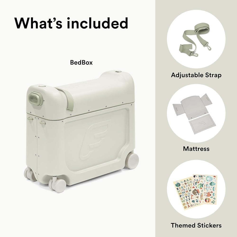 Amazon.com | Stokke JetKids BedBox, Sea Green - Ride-On Suitcase