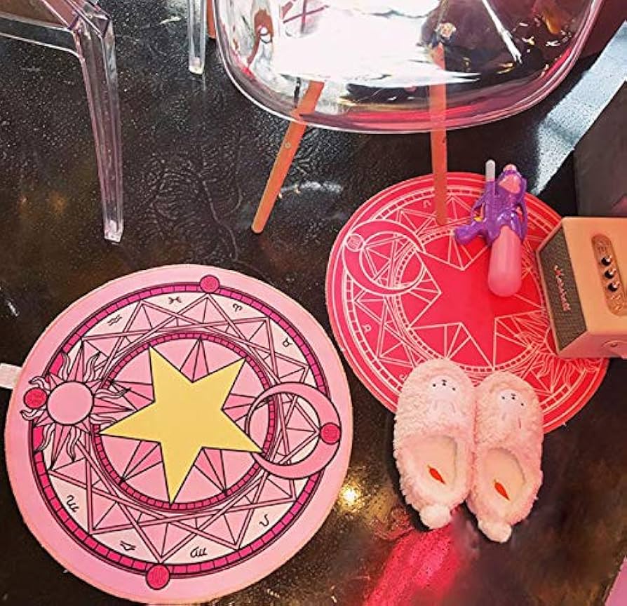 Amazon｜【MarieAnge】 インテリア ラウンド ラグマット アニメ