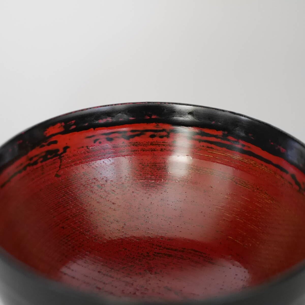 Amazon.co.jp: 輪島塗 角 偉三郎 「合鹿碗 内根来・外根来」 五つ星