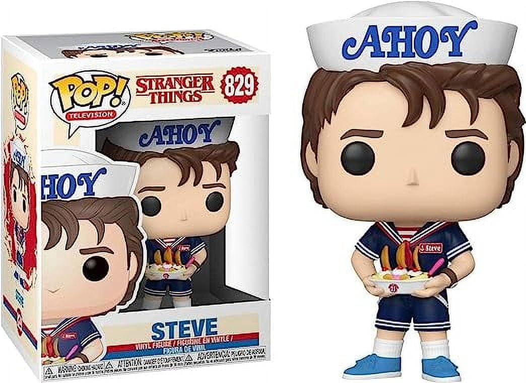 Amazon.com: Funko Pop! Television: Stranger Things Steve with Hat