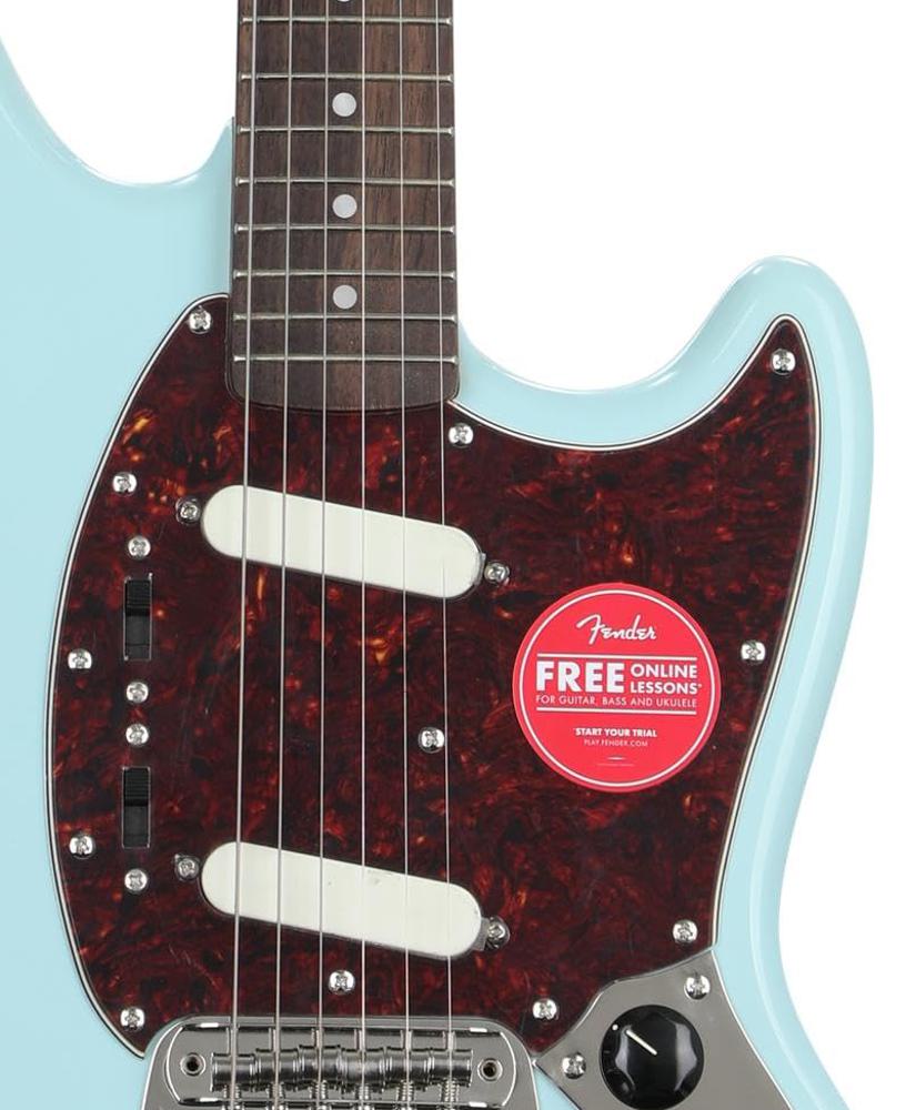 Amazon.com: Squier Classic Vibe 60s Mustang Electric Guitar, with