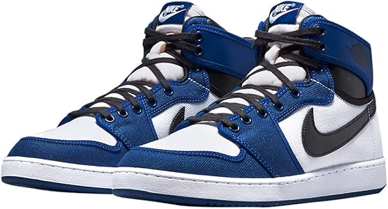 Amazon | Men's Jordan 1 Retro AJKO Storm Blue/Black-White (DO5047