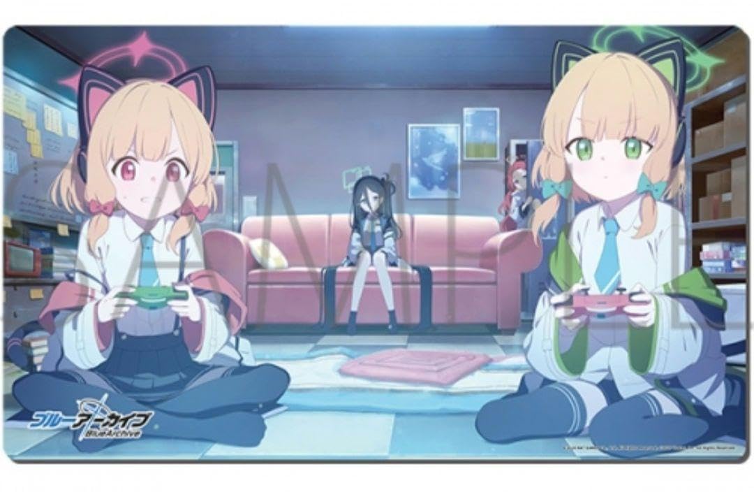 Amazon | ブルアカ プレイマット D:ゲーム開発部 モモイ ミドリ ユズ