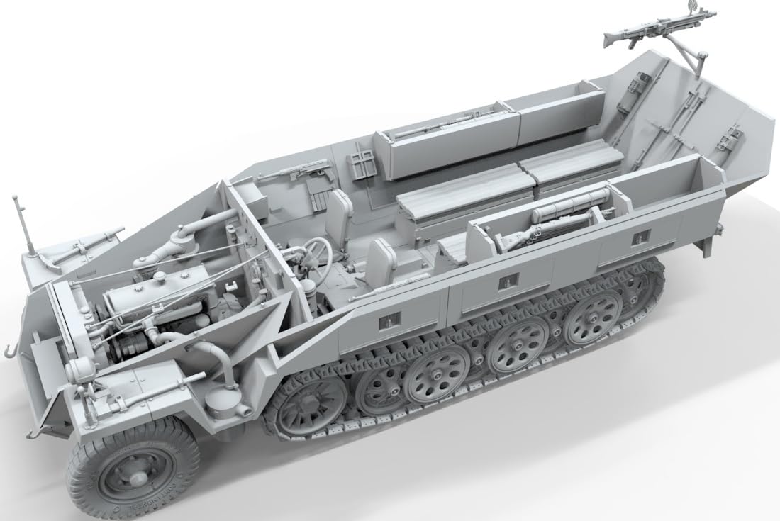 Amazon | ボーダーモデル 1/35 ドイツ Sd.Kfz.251/1 Ausf.D 装甲兵員