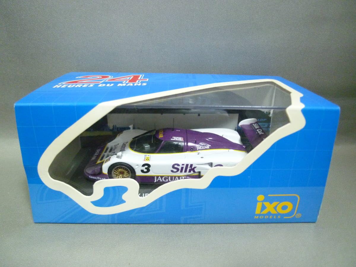 Amazon | ixo 1/43 シルクカット ジャガー XJR12 3 ルマン 24h 1990