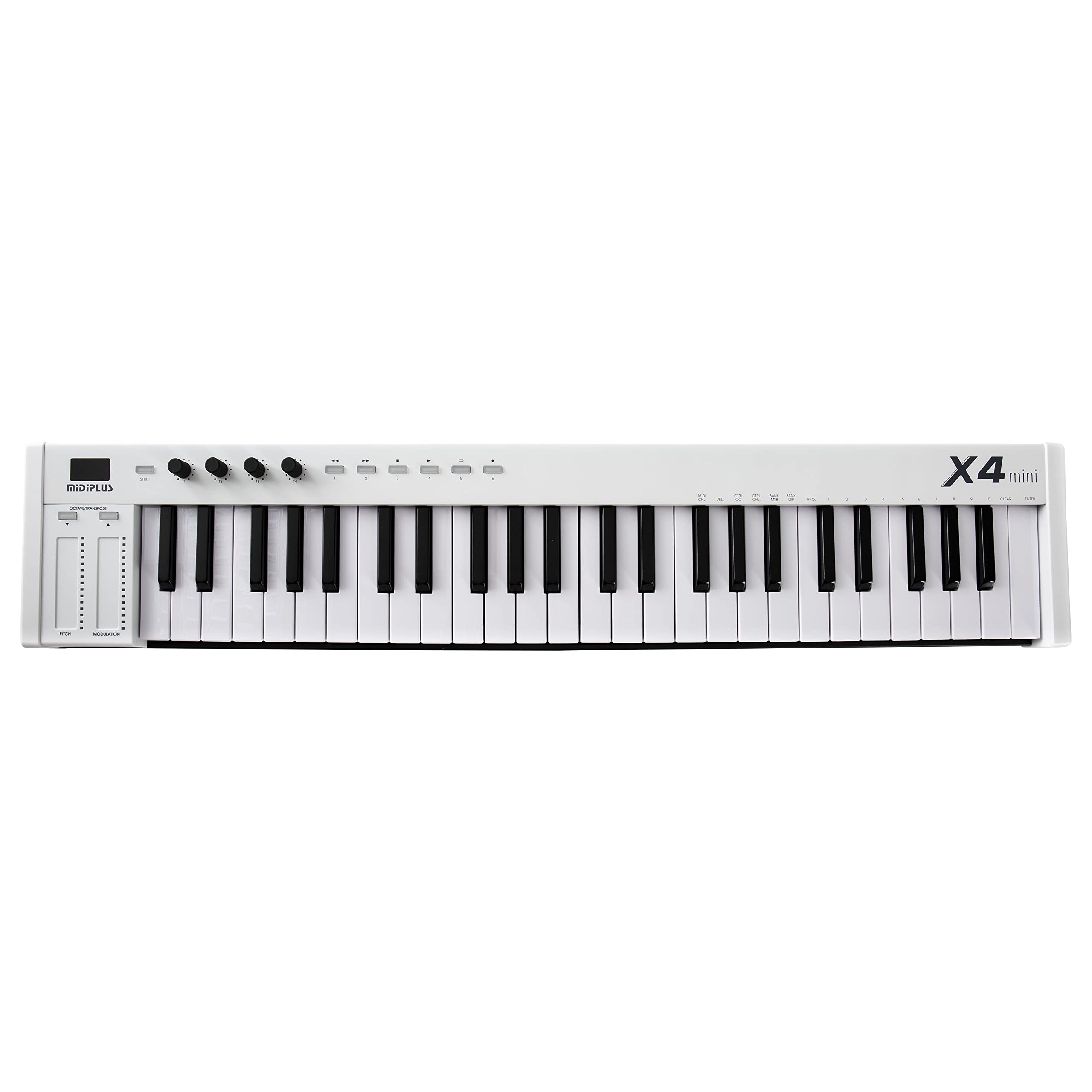 Amazon.com: midiplus X4 mini MIDI Keyboard Controller, White