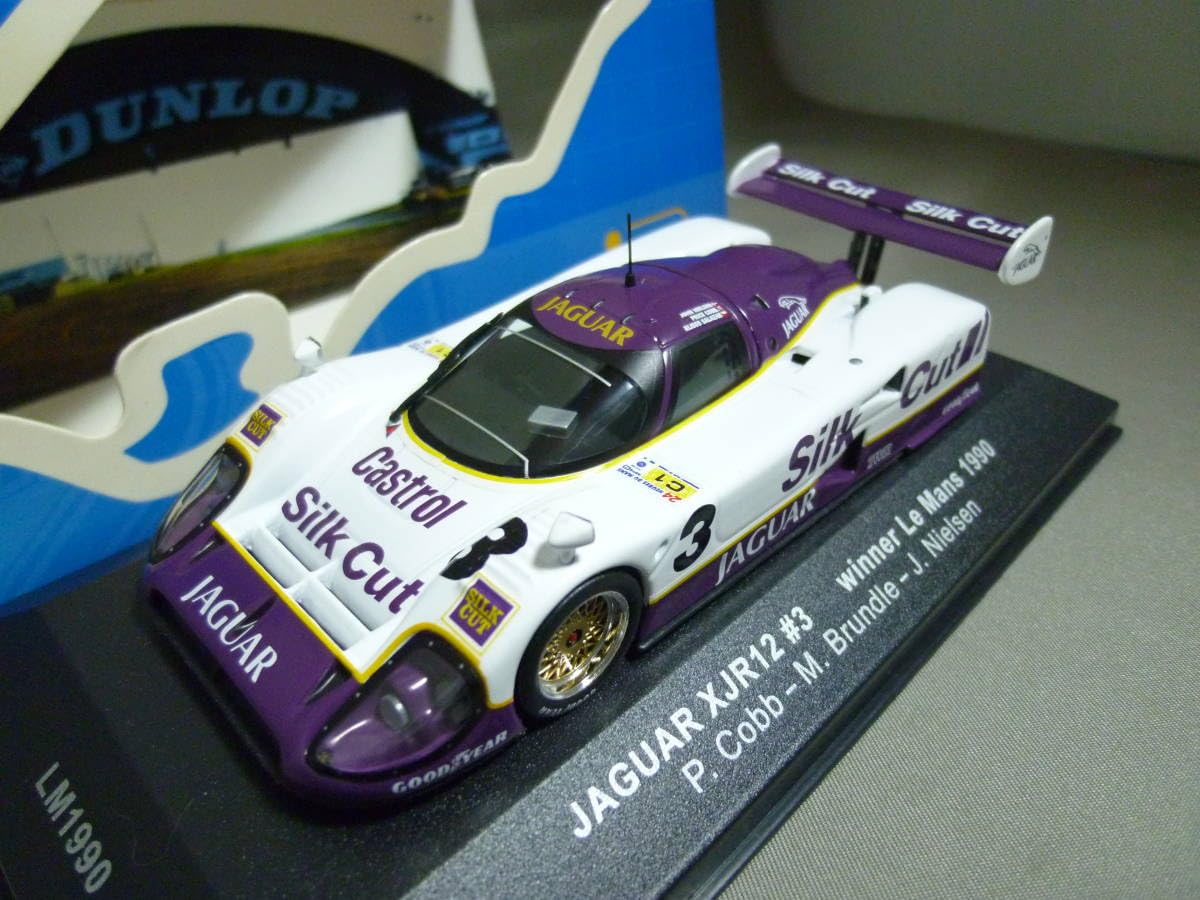 Amazon | ixo 1/43 シルクカット ジャガー XJR12 3 ルマン 24h 1990