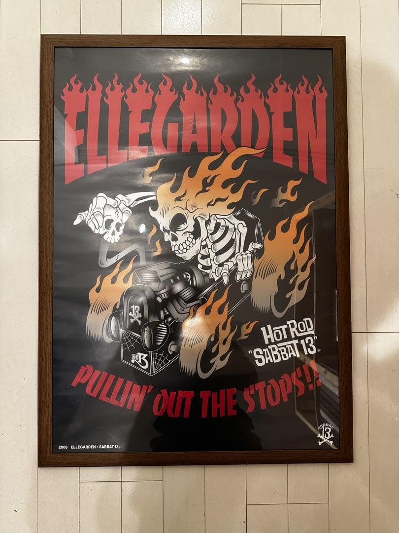 Amazon.co.jp: ELLEGARDEN SABBAT13 B2 ポスター エルレガーデン 細美