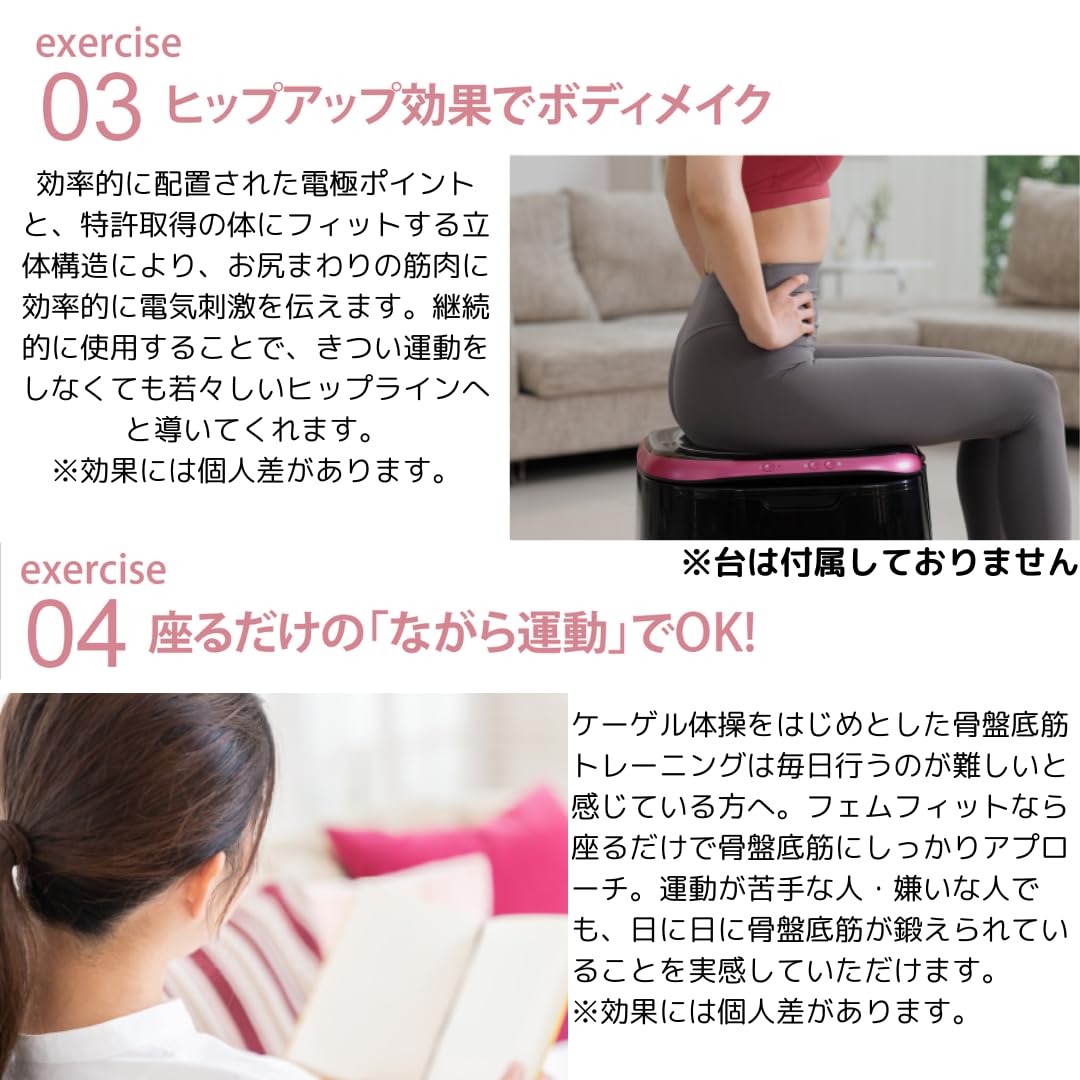 Amazon.co.jp: ボディードクターフェムフィット EMSゲルトレーナー