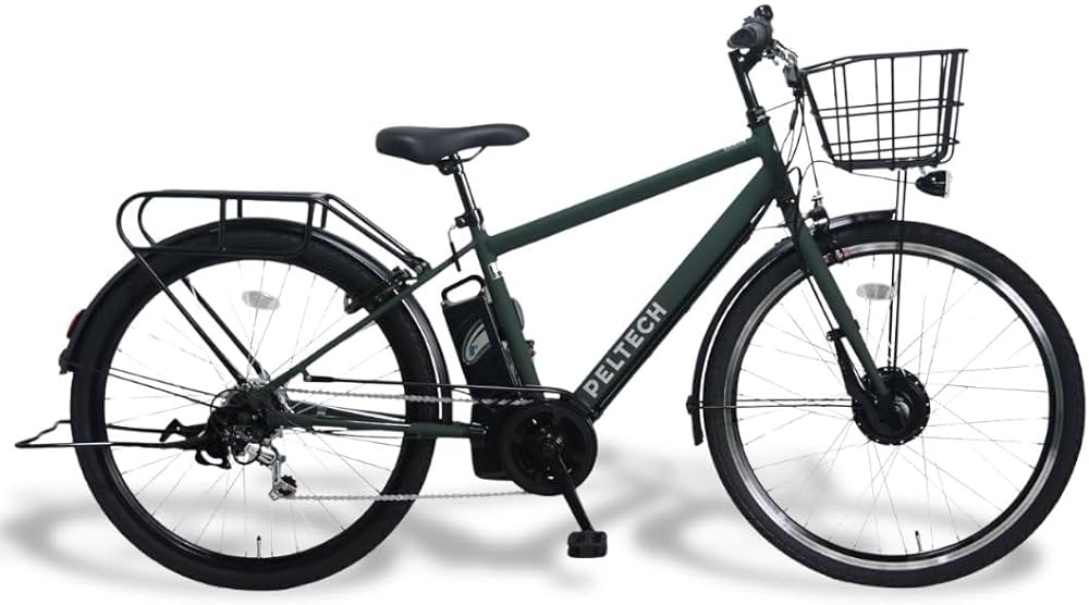 Amazon | 【100%完成車納品】PELTECH(ペルテック) 電動アシスト自転車