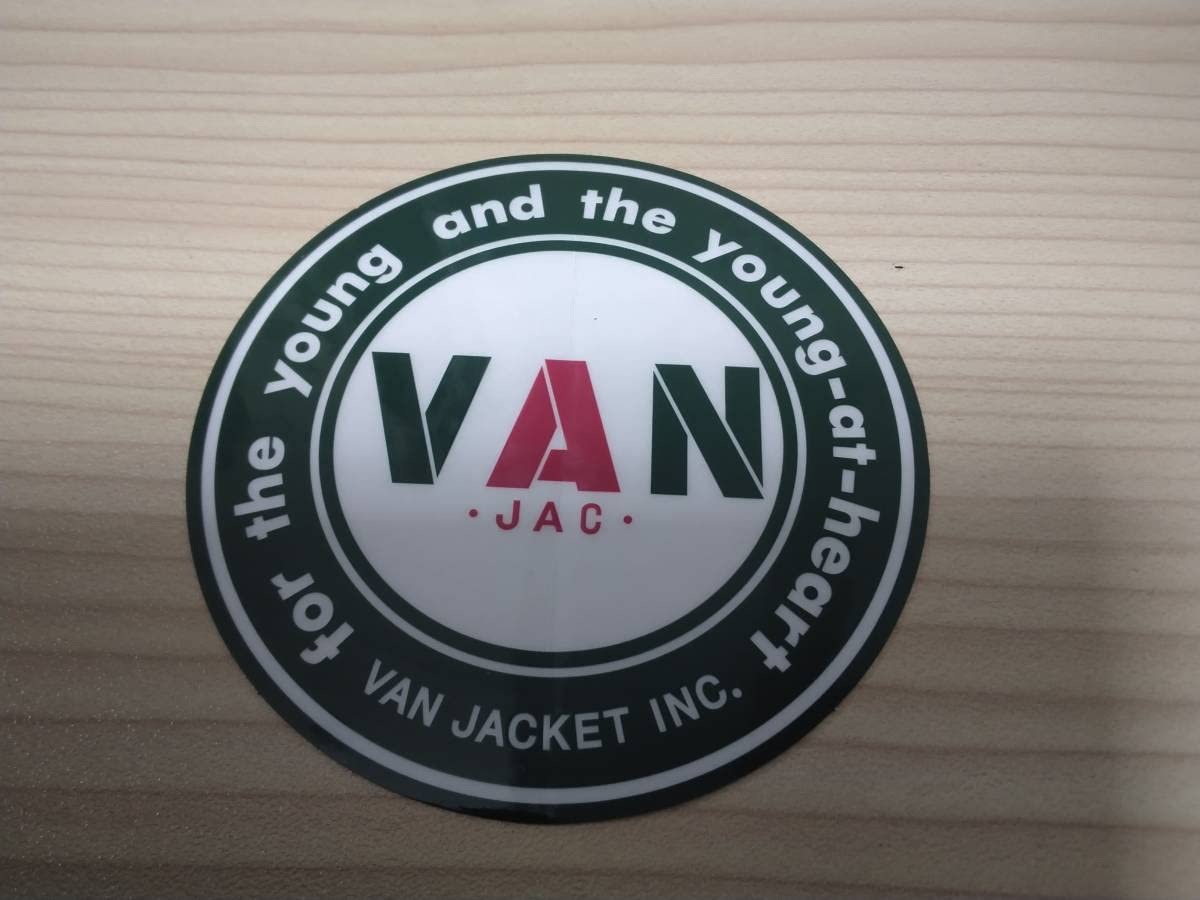 Amazon.co.jp: VAN JAC 丸VANステッカークリアタイプ3枚セット