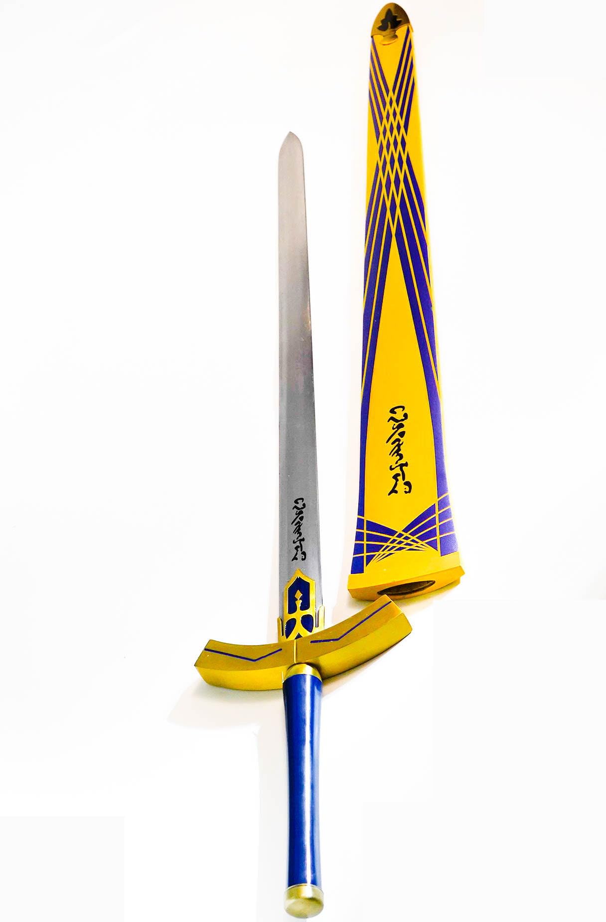 FATE セイバー 勝利すべき黄金の剣 金属製 模造刀 西洋剣 美術品