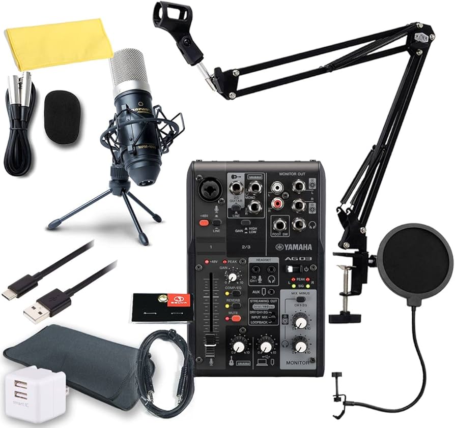 Amazon.co.jp: YAMAHA / AG03MK2 BLACK iPhoneユーザー向け 配信/DTM