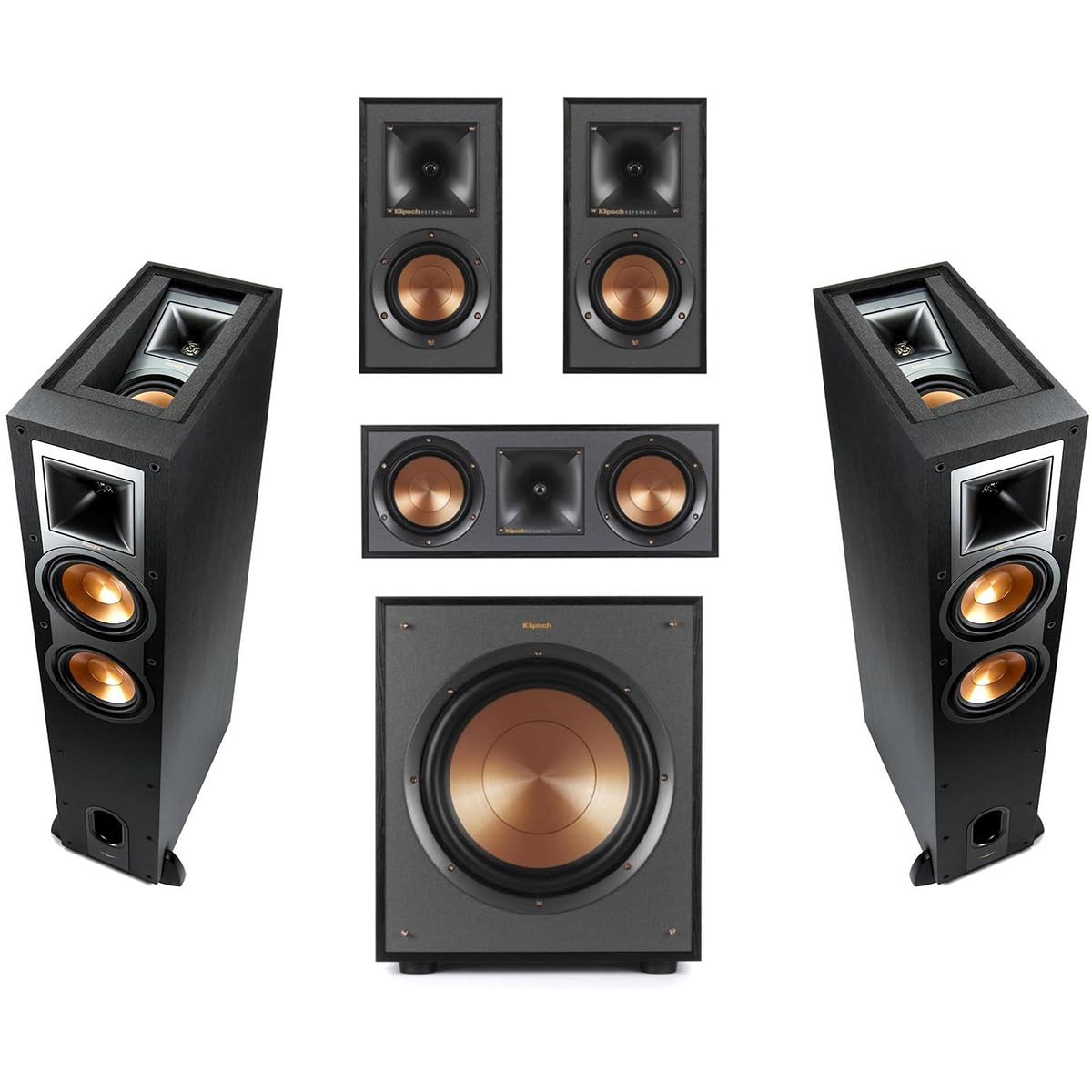 Amazon.com: Klipsch Reference R-26FA 5.1 Home Theater Pack
