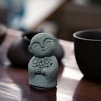Amazon.co.jp: お地蔵さん 置物 お地蔵様 癒し 可愛い 小型 仏像 祈り