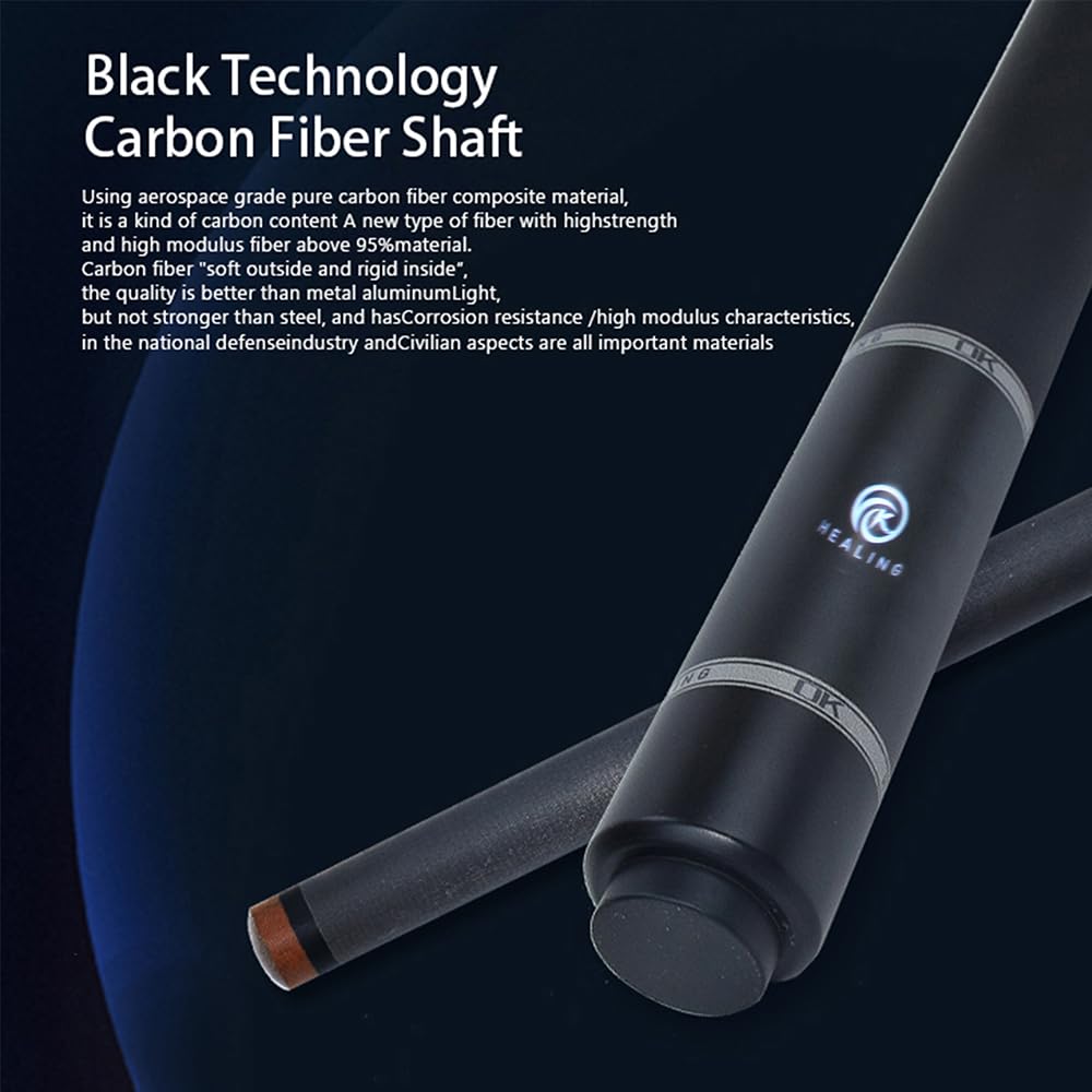 Amazon.co.jp: HEALING ビリヤード キュー カーボンT 700カーボン