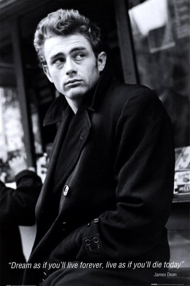 Amazon.co.jp: GatorFrames.com James Dean ポスター 24 x 36インチ