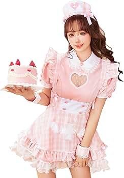 Amazon.co.jp: [Malymoon] コスプレ ナース アイドル 看護師 チェック