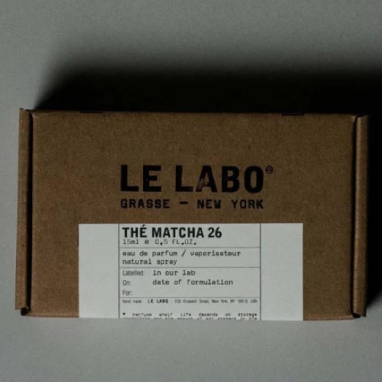 Amazon | LE LABO MATCHA 26 15ml ショッパー付き 国内正規品 ルラボ