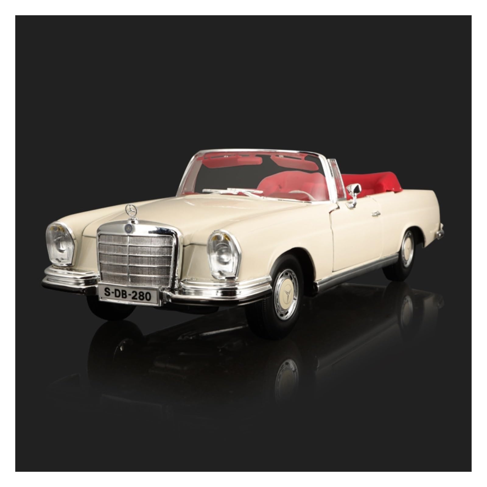 Amazon | ミニカーモデル 1:18スケール 1967 メルセデスベンツ 280SE