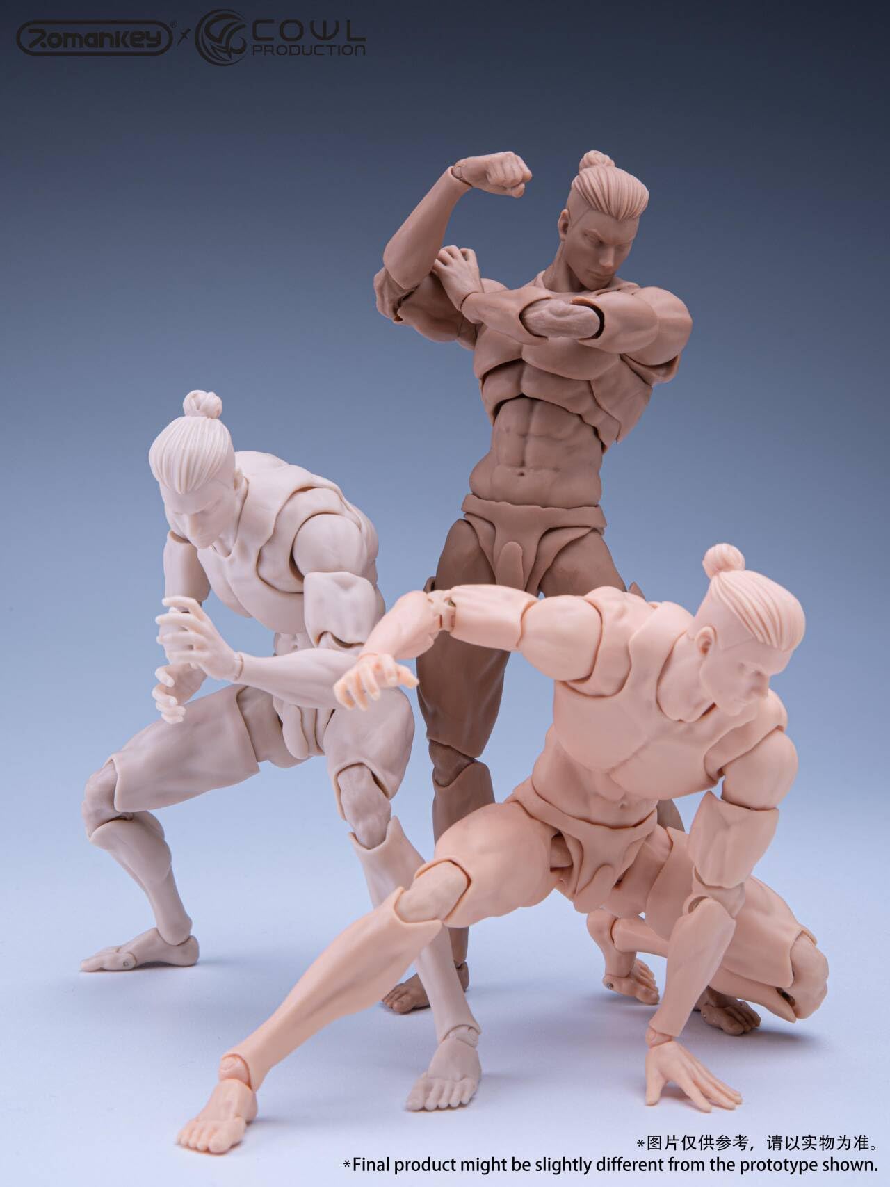 Amazon | [Tbmodel] Romankey X COWL 1/12 フィギュア 超可動 男性 素