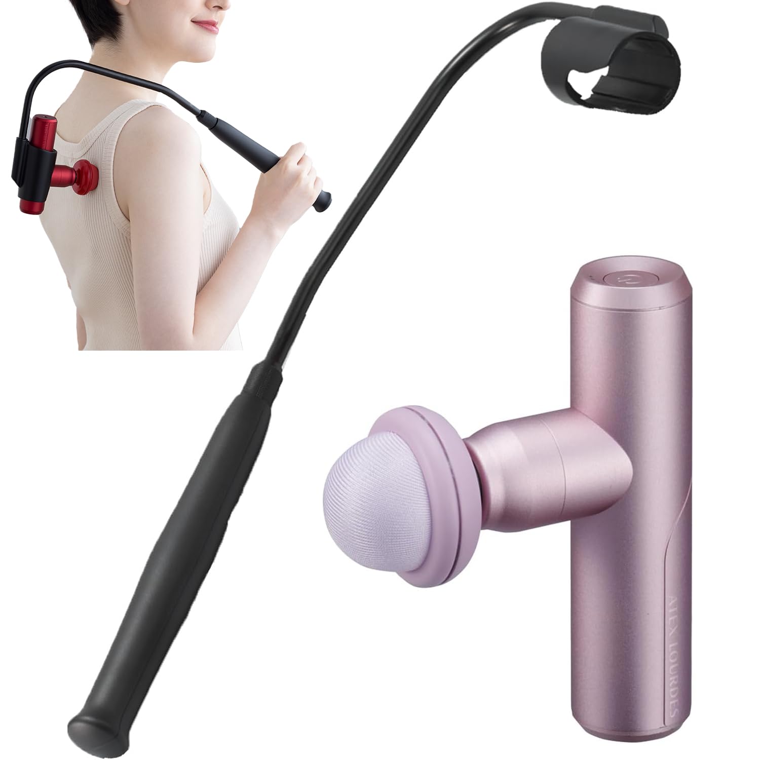 Amazon | ATEX アテックス ルルドガンプラスアーム 【アダプター付き