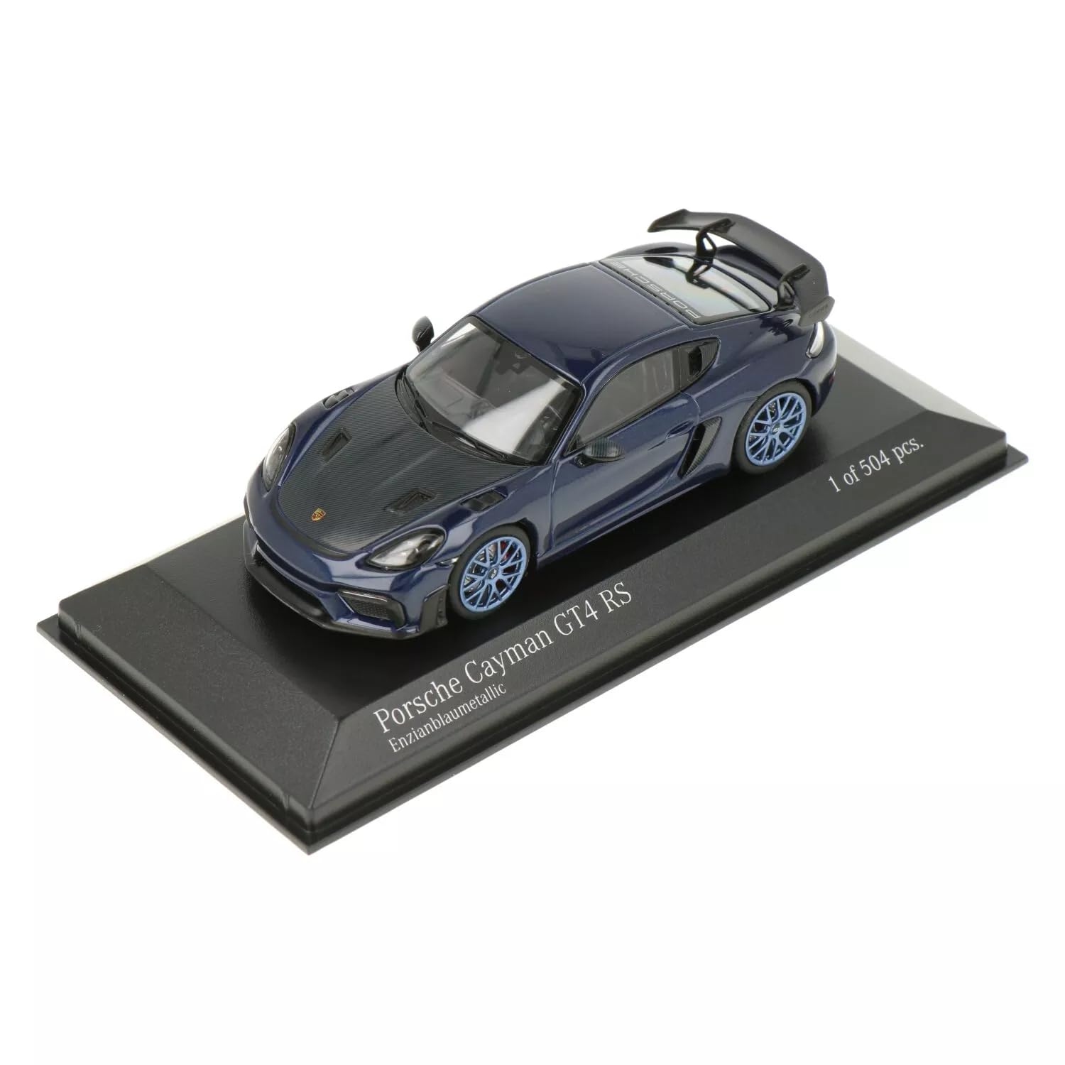 Amazon | ミニチャンプス 1/43 ポルシェ ケイマン GT4 RS 2021 ブルー