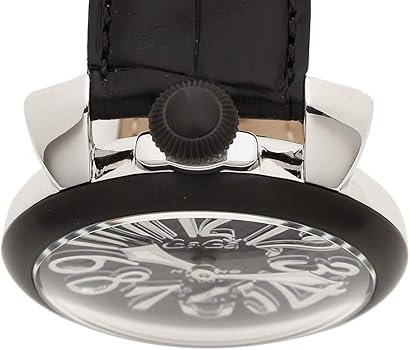 Amazon.co.jp: [ガガミラノ]腕時計 メンズ GAGA MILANO 5013.01S BLK