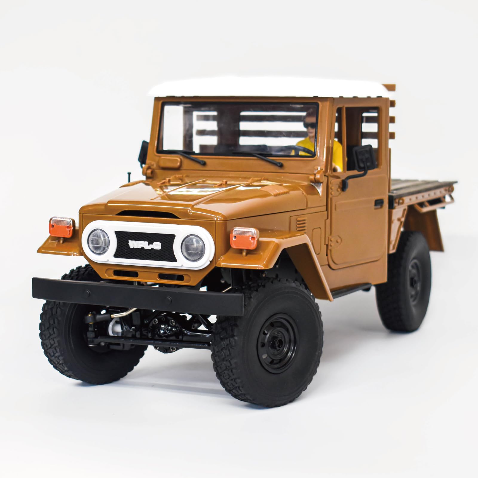 Amazon.co.jp: WPL JAPAN C44 RTR 1/12（ブラウン） ラジコンカー