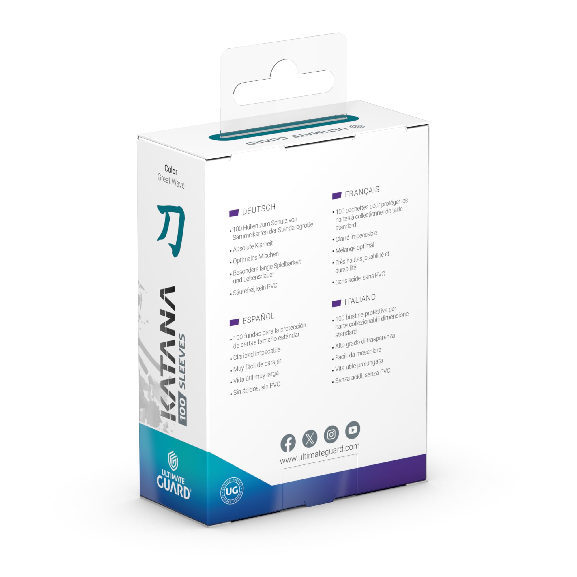 Amazon | Ultimate Guard(アルティメットガード) Katana スリーブ 標準