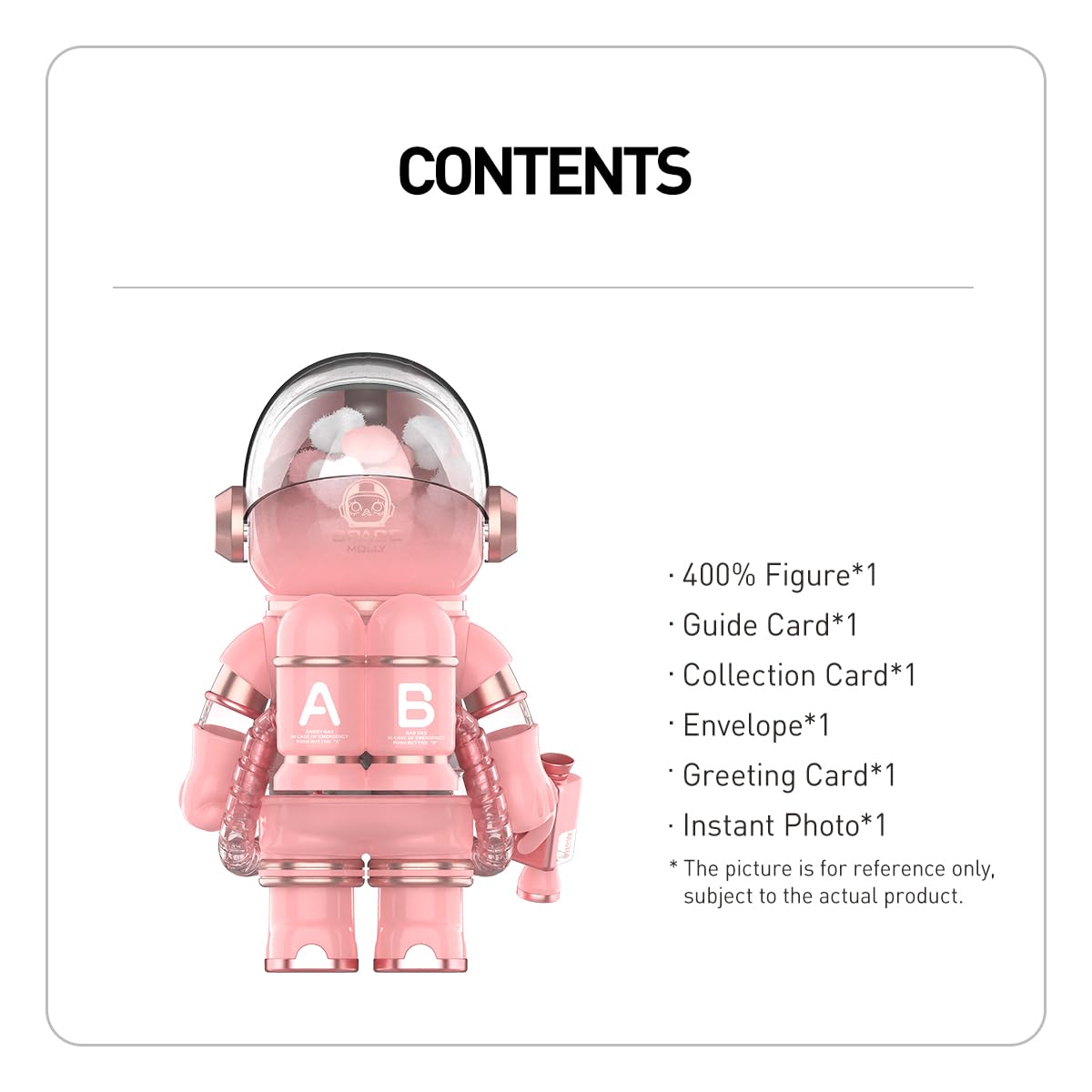 Amazon.co.jp: POP MART MEGA SPACE MOLLY 400% SMITTEN LOVE : おもちゃ