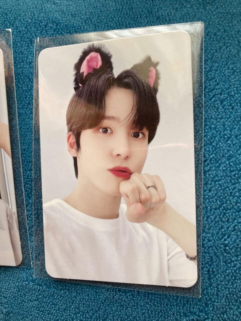 Amazon.co.jp: ATEEZ ユンホ ユノMAKESTAR ラキドロ トレカ 猫耳