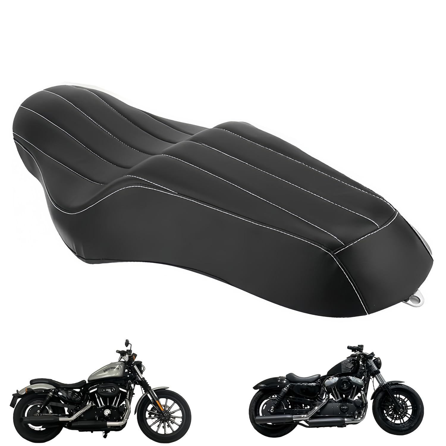 Amazon | PGMTOING クッションシート FOR ハーレー適用 スポーツスター