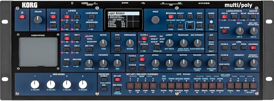 Amazon.com: Korg Multi/Poly Analog Modeling Synthesizer Module