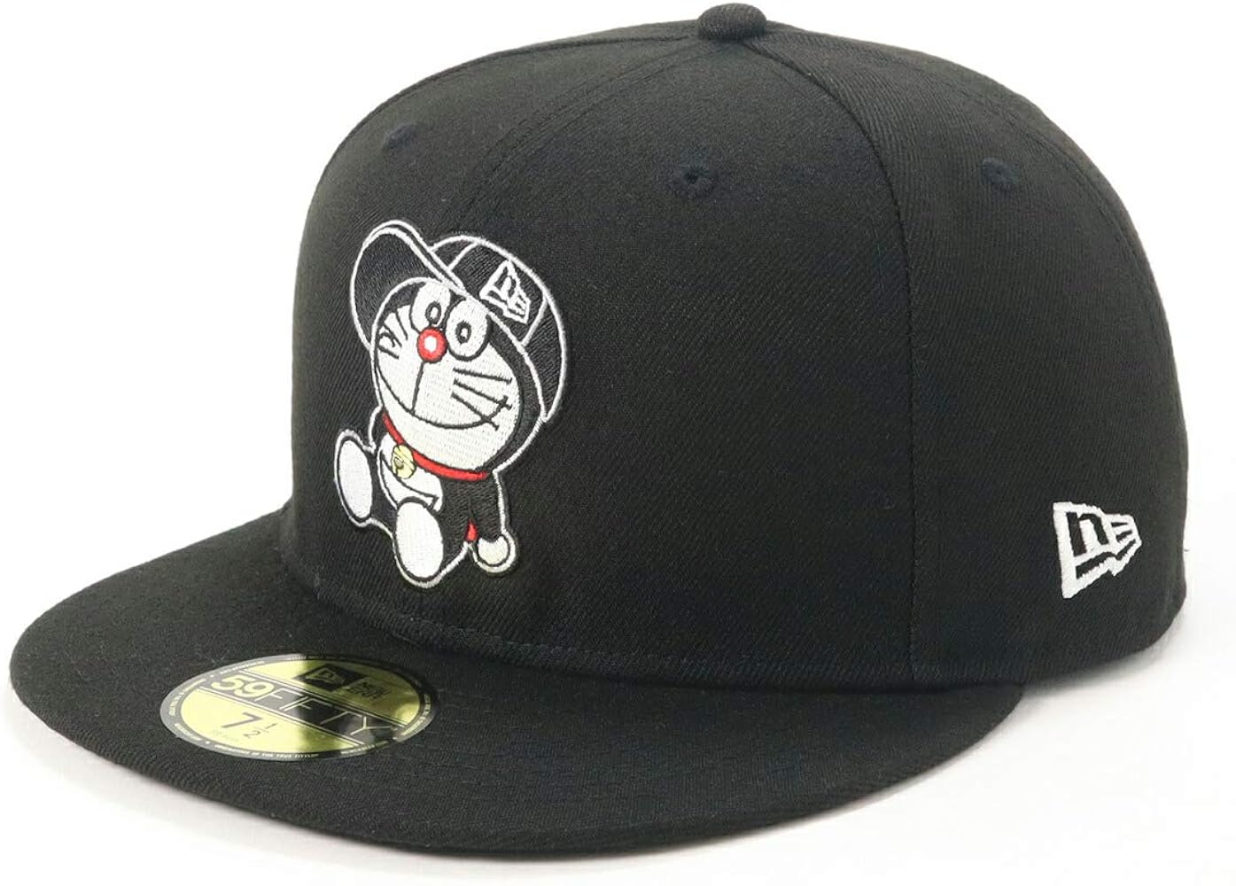 Amazon | [ニューエラ] キャップ ドラえもん シッティング ブラック 7