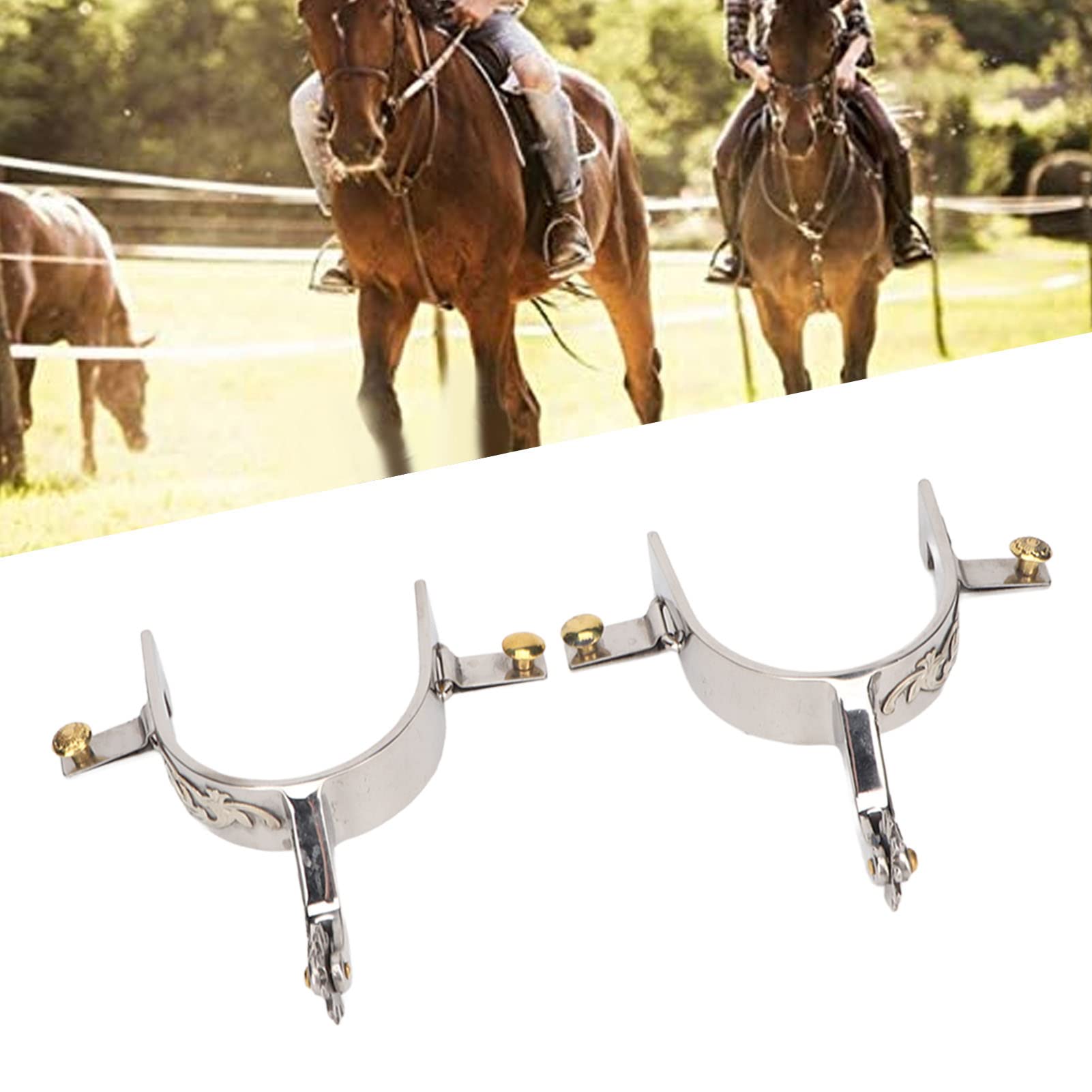 Amazon.co.jp: ウエスタン カウボーイ 拍車、回転ギア付きヴィンテージ