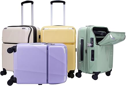 Amazon | [トラベリスト] スーツケース ジッパー トップオープン