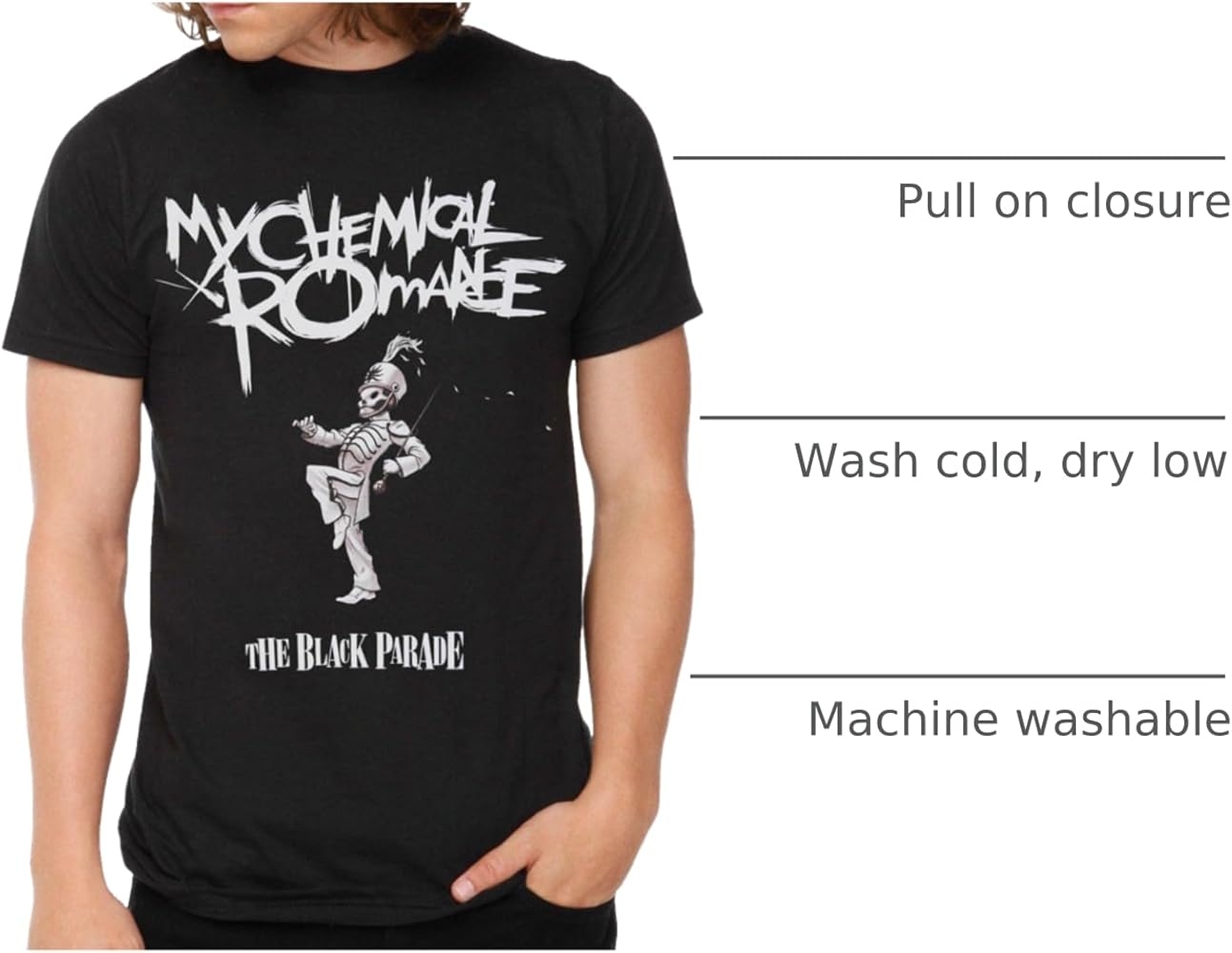 2007年製 マイケミカルロマンス ブラックパレード 北米ツアー Tシャツ